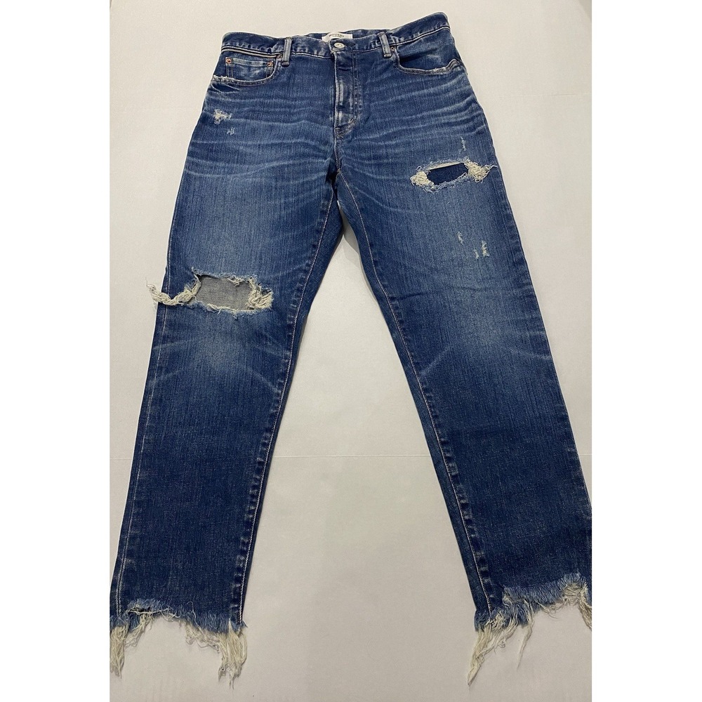 Moussy Vintage Blue Jeans Japan Straight Leg. Women's 29